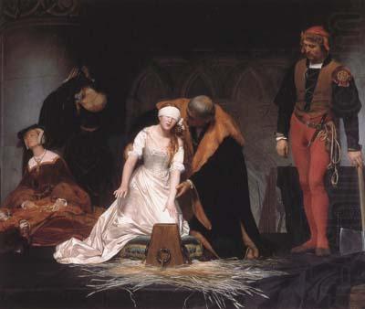 Jean Auguste Dominique Ingres The Execution of Lady Jane Grey (mk04) china oil painting image
